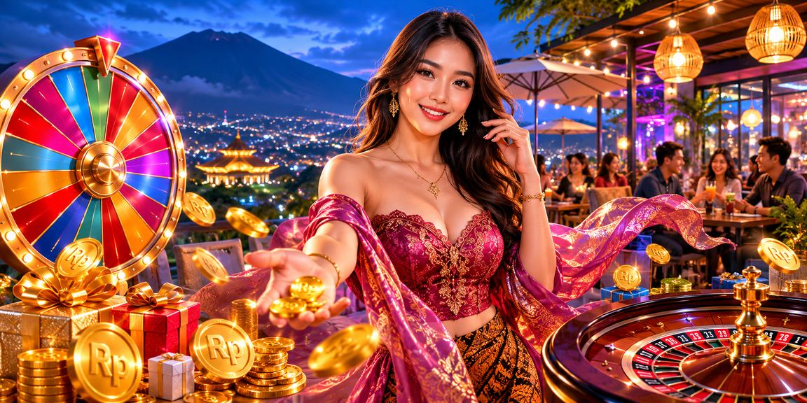 Meja roulette casino dengan suasana modern dan minuman kopi di samping layar